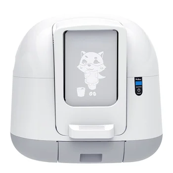 цена по прейскуранту завода-изготовителя 2021 умный Пластиковый автоматический кошачий туалет для чистки домашних животных для кошачьего туалета