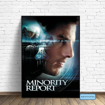 Minority Report (2002) Обложка для постера фильма, фотопечать, холст, настенное искусство, домашний декор (без рамы)