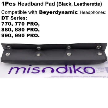 замена накладок на оголовье misodiko для наушников Beyerdynamic DT770 DT880 DT990 Pro