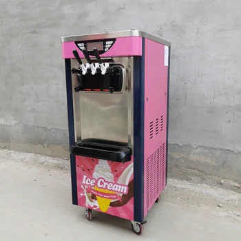 Машина для приготовления мягкого мороженого с тремя вкусами PBOBP, машина для приготовления мягкого мороженого по заводской цене с ЖК-дисплеем