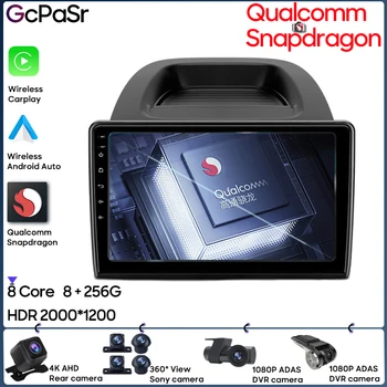 Qualcomm Snapdragon Carplay Для Ford EcoSport Eco Sport 2017-2021 Навигация GPS Беспроводной Android Авто Стерео HDR Радио 5G