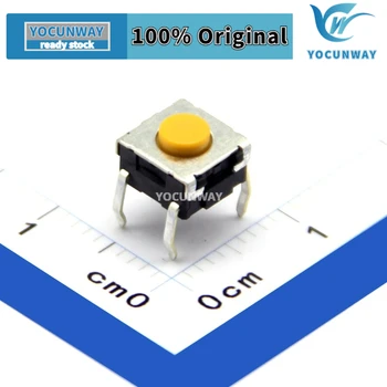 Новый оригинальный тактильный переключатель B3W-1002 Yellow Dot японского происхождения