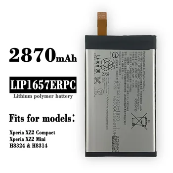 2870 мАч Новый Высококачественный Аккумулятор LIP1657ERPC Для Sony Xperia XZ2 Compact XZ2 Mini H8324 H8314 Сменный Литиевый Аккумулятор