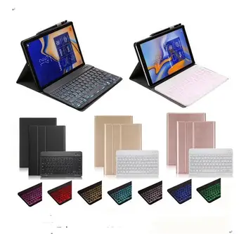 Клавиатура 7 цветов С подсветкой, легкий Чехол Для iPad mini 5 Case A2124 A2126 A2133 7,9 2019, Bluetooth Клавиатура, подставка, чехол для планшета + Ручка
