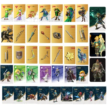 40шт NFC-карта Zelda GONONDORF: Слезы короля Оборудование Zelda Ghost God Sword Crossover Card Switch Игровой чип NFC