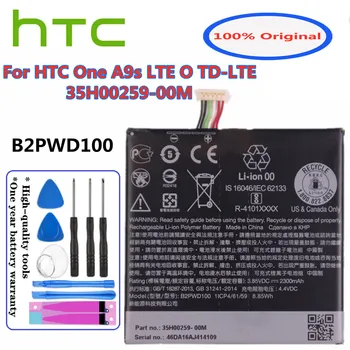 Новый 100% Оригинальный Аккумулятор 2300 мАч B2PWD100 Для HTC One A9s LTE O TD-LTE 35H00259-00M Аккумуляторы для смартфонов Bateria + Бесплатные инструменты