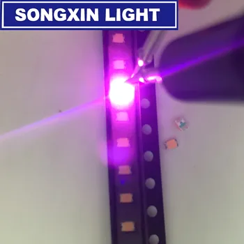 100шт 0805 SMD LED Розовый 0805 (2012) SMD LED Комплект излучающих диодов Лампа Чип Световые бусины 