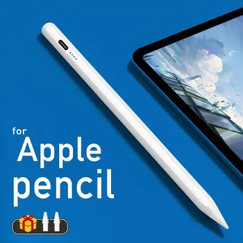 Для Apple Pencil, отклоняющий ладонь Дисплей питания, Ручка-карандаш для iPad, Аксессуары для iPad 2022 2021 2020 2019 2018 Pro Air Mini Stylus