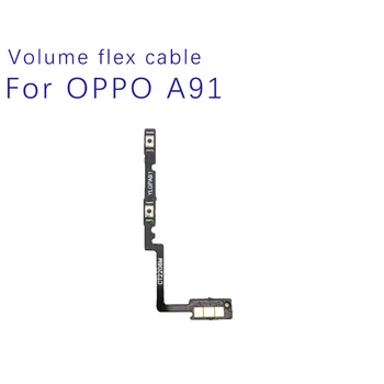 Гибкий Кабель для регулировки громкости OPPO A91 Кнопки Включения Выключения Питания Voulme Side Key Switch Гибкий Кабель