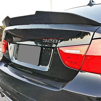 Для 2005-2011 BMW E90 3-Series M3 Седан PSM Стиль Спойлер Багажника Крыло Карбоновый Вид