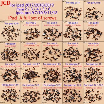 Полный набор Винтов JCD Внутренний Болт С Нижними док-винтами Для iPad2017 18 19 A1395A1403A1458A1822 для Запасных Частей Mini/Pro