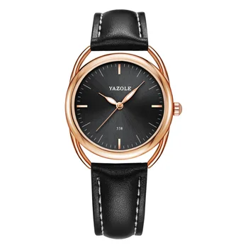 Кварцевые часы для женщин, трендовые, простые и элегантные, светящиеся Водонепроницаемые кожаные часы Reloj Mujer