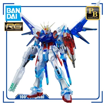 BANDAI PB RG 1/144 GAT-X105B Сборка Strike Gundam Полный Комплект RG System Цвет Изображения В Сборе Модель Фигурки Игрушки