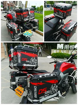 Светоотражающие наклейки для мотоциклов Наклейки на боковую коробку Применяются для Loncin Voge 500ds 650ds Lx500