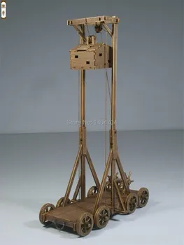 Серия моделей ancient chariots автомобиль-гнездо деревянная модель-головоломка Средневековые колесницы римская армия Инструкция на английском языке