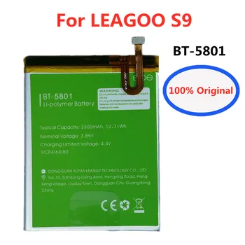 BT-5801 Оригинальный Аккумулятор Для мобильного телефона LEAGOO S9 S 9 BT-5801 BT 5801 Высококачественная Сменная Литий-ионная батарея Batteria