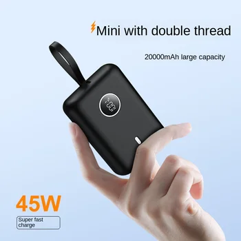 Power Bank10000mAh Портативное зарядное устройство Для быстрой зарядки телефона, запасной внешний аккумулятор Mini PoverBank для iPhone Xiaomi Samsung Huawei