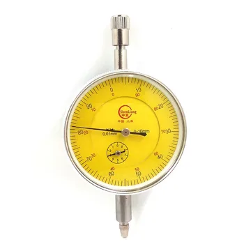 Шкала индикатора Калибр 0-10 мм Метр Точное Разрешение 0,01 Тест концентричности PTSP С наконечником для измерения микрометра
