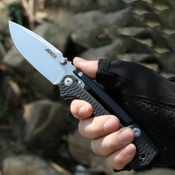 Наружный тактический складной нож из стали S35VN, Модный дизайн, безопасность для выживания в дикой природе, карманные ножи EDC Tool