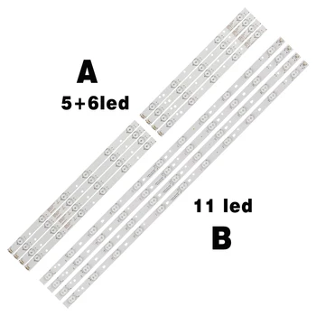 5 комплектов светодиодной ленты с подсветкой для LED40D11-ZC14-01/02 LED40D11-ZC14-03 (A) 30340011202/20130340011206/207/208 D40MF7090 LE40D8810