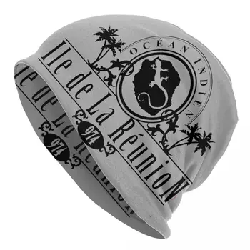 974 La Reunion Et Margouillat Версия Шляпы-Капоты солнцезащитная кепка R181 Забавные Унисекс Тюбетейки Шапочки Кепки Вязаные Шапки-Капоты