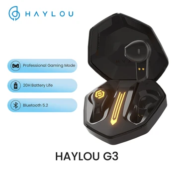 Наушники Haylou G3 Беспроводная Bluetooth-Гарнитура Gamer Space Mech Зарядная Коробка Наушники С Ярким RGB-светом Наушники С Низкой Задержкой Pro
