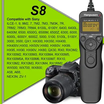Многофункциональный Пульт дистанционного управления Таймером, Шнур Дистанционного управления для Sony с несколькими терминалами A1 A9II A7IV A7II A6500 A6300 A6100 RX100 RX10 ZV-1 HX99