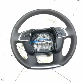 Для Citroen C4L Дооснащение и модернизация круиз-контроля Высококачественное кожаное многофункциональное рулевое колесо 1 шт.