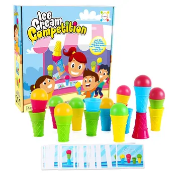 Веселые игры для вечеринок, Настольная игра с мороженым, развивающие игрушки для родителей и детей