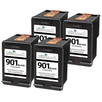 Чернильные картриджи 4PK 901 Black (CC653A) для HP Officejet J4524 J4540 J4550 J4580