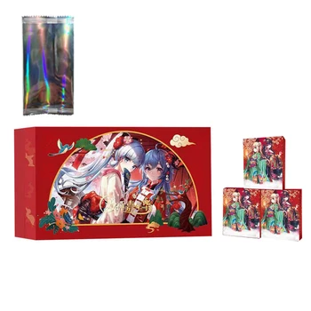 Коллекция Карт Goddess Story PR Лимитированная Подарочная коробка JIangKa Box Редкий Купальник-Головоломка Sexy Booster Игральные карты