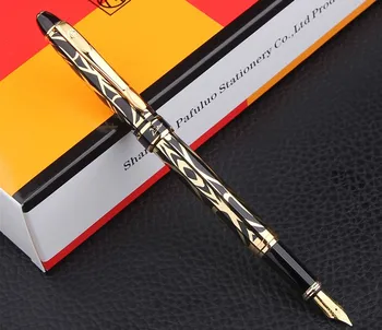 Picasso Pimio Роскошная Авторучка Ручка-Роллер для Ноутбука Подарочный Набор 0,5 мм Золотой Зажим Золотые Бизнес-Офисные Подарочные Ручки с Коробкой