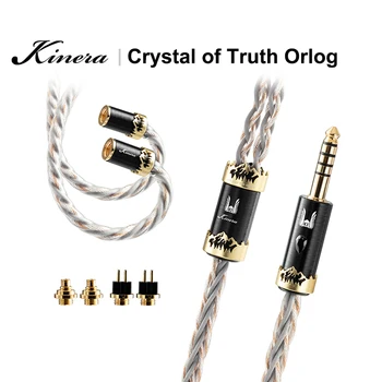 Kinera Crystal of Truth ORLOG Обновите кабель для наушников UP-OCC 4/8 Жильный провод с разъемом MMCX / 0,78 мм 2 для живой/ игровой музыки
