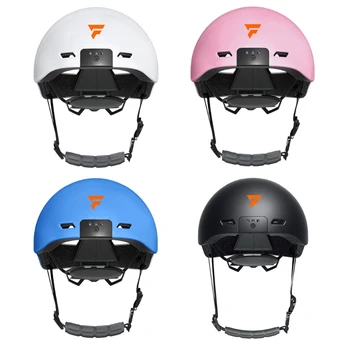Велосипедный шлем с Камерой-Рекордером Спереди/Сзади со светодиодной Подсветкой Мотоциклетный Шлем для Электровелосипеда, Скейтборда, Езды на Велосипеде