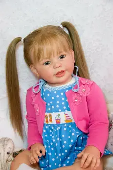 28-дюймовый комплект куклы-Реборна Кэти, Огромная Кукла для малышей, Незавершенные части Куклы, Комплект для Реборна, Прямая Доставка