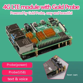 Модуль 4G LTE с USB и датчиком питания, без кабеля, HUAWEI ME909-821AP V2 Quectel EG25 MQTT Frp openwrt Raspberry Pi 4B SSH