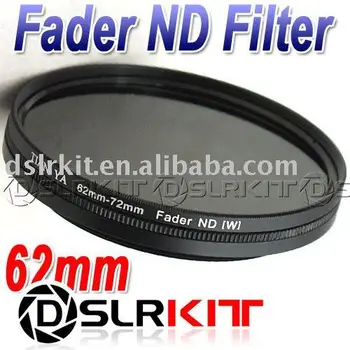 Оптическое стекло Tianya 62 мм, Фейдер Нейтральной плотности, 62-НД Фильтр от ND2 до ND400, ND8