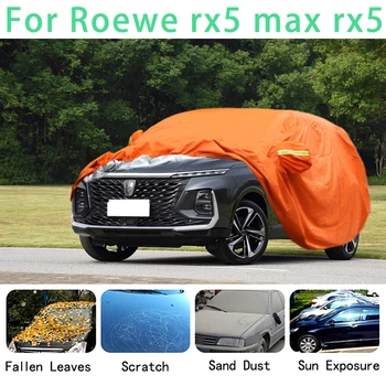 Для Roewe rx5 max rx5 Водонепроницаемые автомобильные чехлы супер защита от солнца пыль Дождь защита автомобиля от града автоматическая защита
