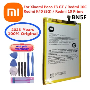 2023 BN5F Сменный Аккумулятор Для телефона Xiaomi Mi Redmi Poco F3 GT Redmi K40 5G 10C 10 Prime Smart Mobile Phone Batteria