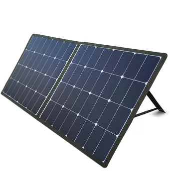 100 Вт складной комплект солнечных батарей с QC3.0 USB-A USB-C для ноутбука, портативный генератор, 12 В, Автомобильная лодка, RV, батарея