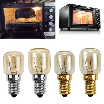 R9UD 220V E14 300 градусов термостойкая лампа для микроволновой печи, лампа для плиты, лампа для освещения