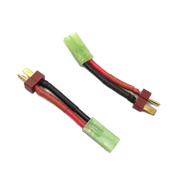 1 шт. кабель-конвертер с разъемом T для подключения к MINI Tamiya с разъемом Female 50 мм для RC Lipo батареи