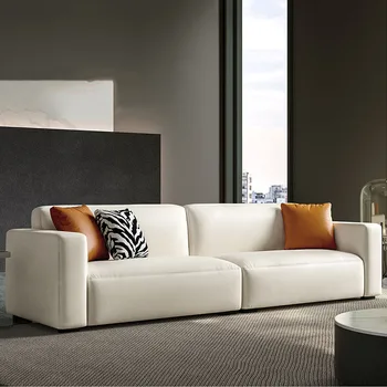 Натяжной диван-кровать Xxl для гостиной с защитой от царапин, Расслабляющий Современный диван для отдыха, Белая мебель для салона для взрослых Arm'sofa Модульная