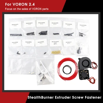 3D-принтер Новый Экструдер StealthBurner с Винтовой Застежкой NeoPixel RGBW Mini Button PCB Комплект Кабелей для Voron 2.4 Trident