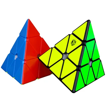 Qiyi BELL V2 M Волшебный Куб X-man Пирамида Магнитная 3x3x3 Пирамидальный магический куб 3x3 Скоростной Куб Система Позиционирования Магнита Cubo Magico