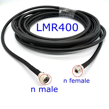 Коаксиальный кабель LMR400 L16 N Штекер к N Гнездовому разъему N Штекер К N Гнездовому Обжимному Элементу для антенны с косичкой LMR-400 длиной 15 см/20 см30 см