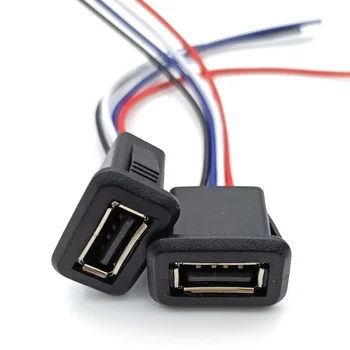 Разъем USB 2.0 Для зарядки с разъемом для сварочной проволоки С пряжкой для карты памяти Разъем для быстрой зарядки Порт Зарядное устройство