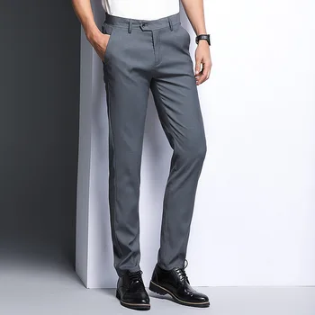 MRMT 2023, Абсолютно новые мужские брюки, Прямые, зауженные для мужчин, Модные дышащие Повседневные костюмные брюки