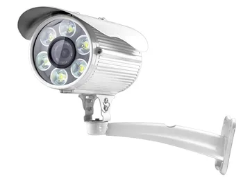 6 светодиодов белого света CMOS 1200TVL HD CCTV Домашняя камера безопасности открытый ДЕНЬ НОЧЬ