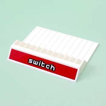Чехол для игровых карт 12 в 1 для переключателя Oled/Switch, Переносная коробка для хранения, Подставка для компакт-дисков, защитный чехол, аксессуары в твердом корпусе